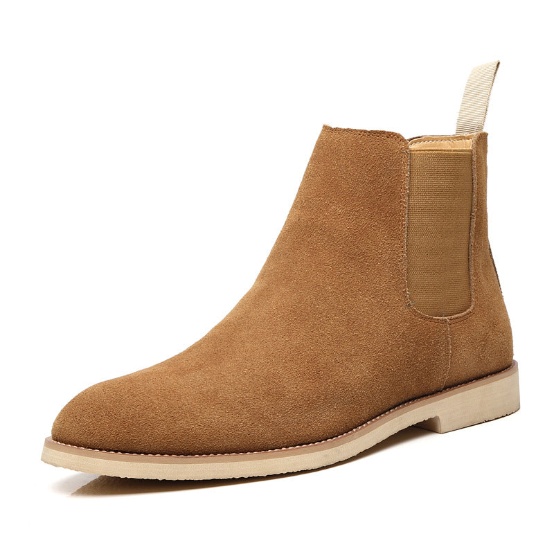 WildKing Herren Chelsea Boots aus Echtem Leder – Herbst & Winter Q4538