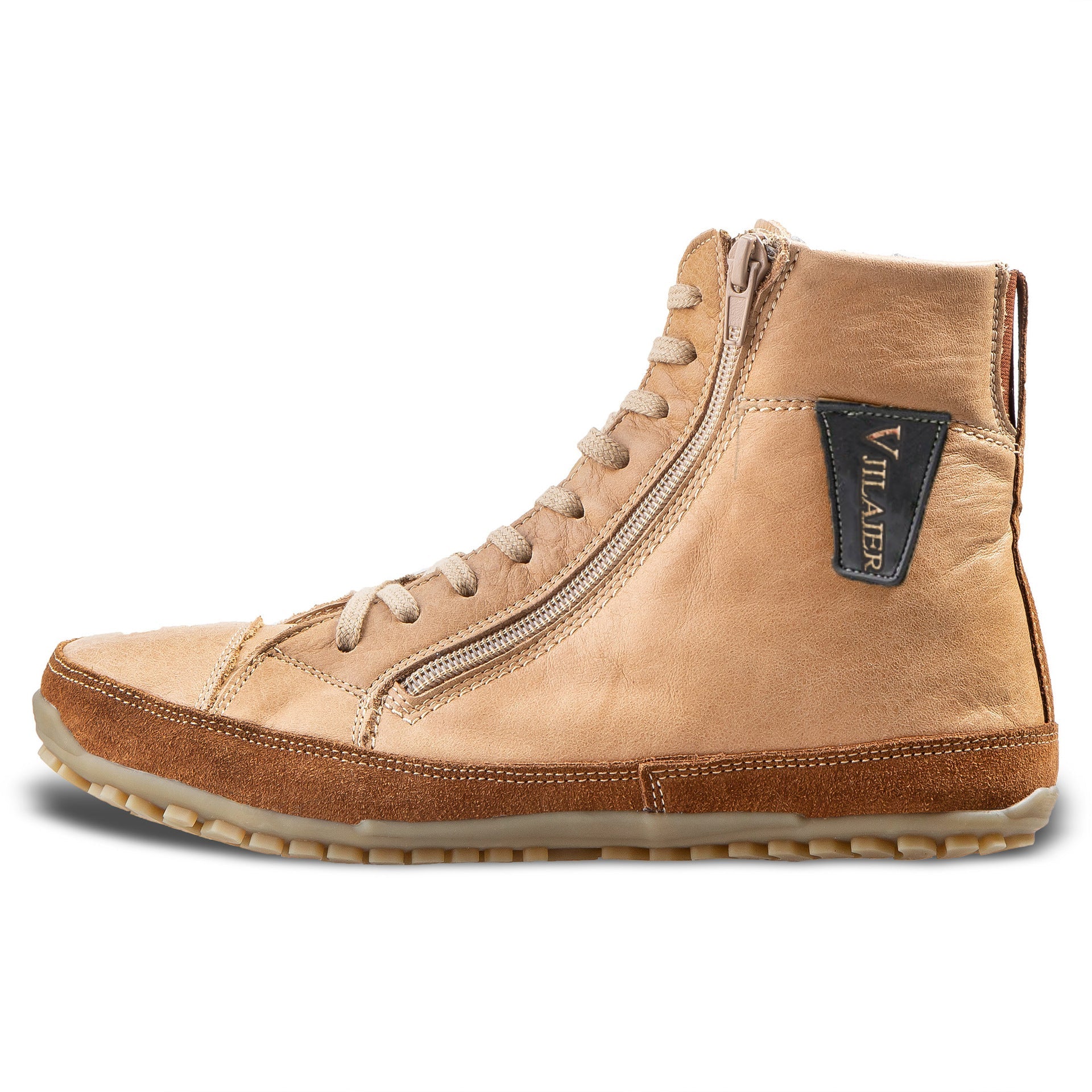 Wildking Herren Handgefertigte Barfuß-Stiefel aus Samt – Schneestiefel 1125