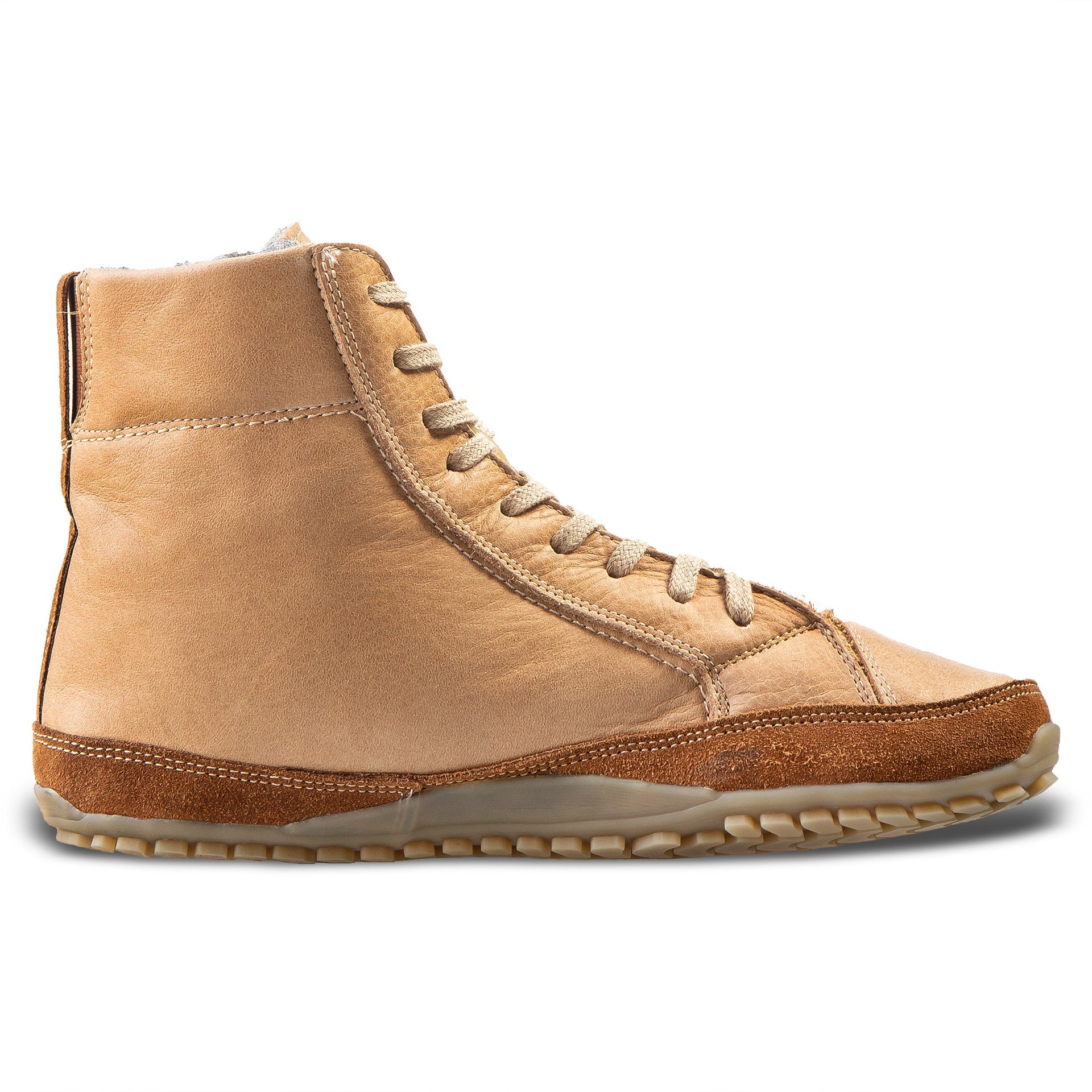 Wildking Herren Handgefertigte Barfuß-Stiefel aus Samt – Schneestiefel 1125