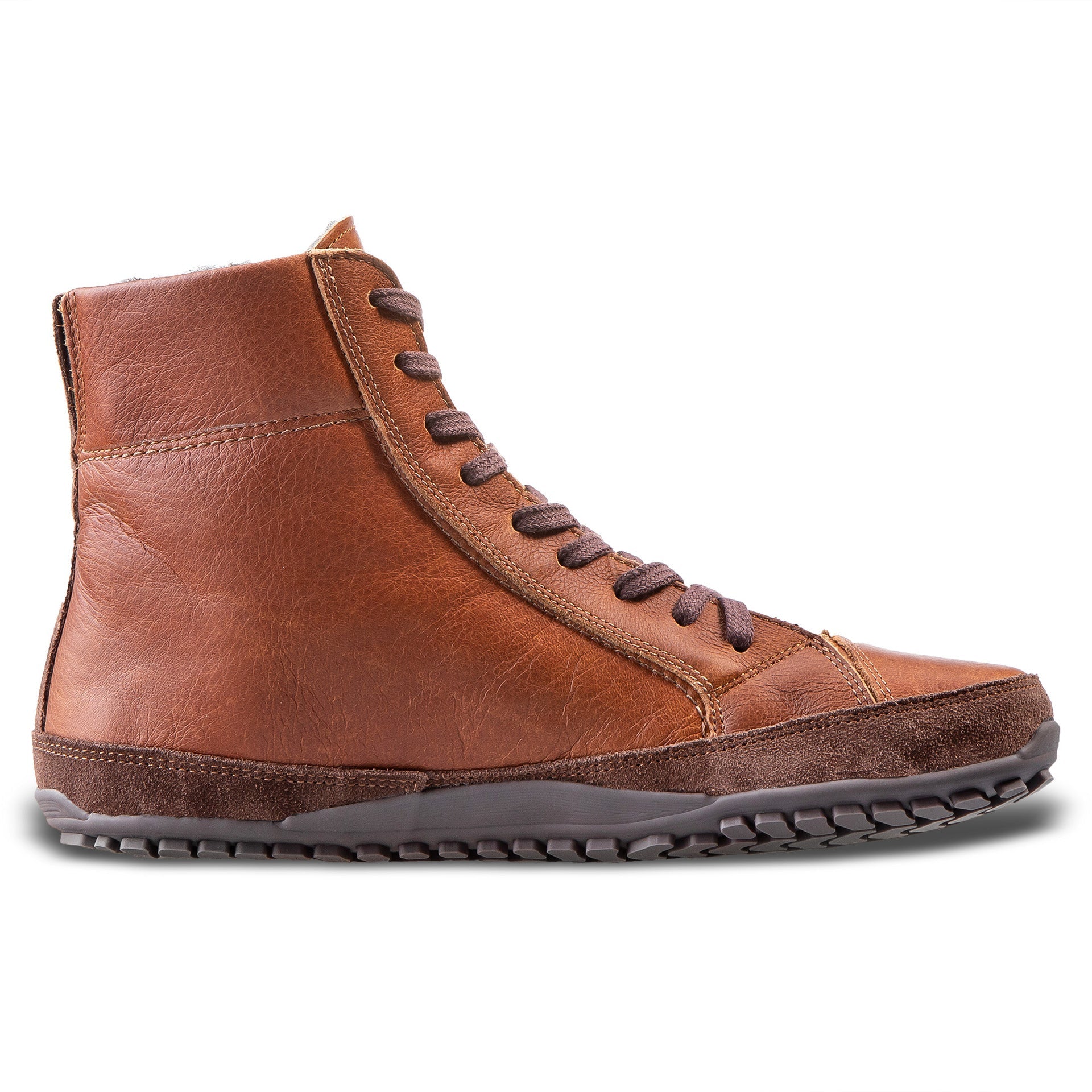 Wildking Herren Handgefertigte Barfuß-Stiefel aus Samt – Schneestiefel 1125