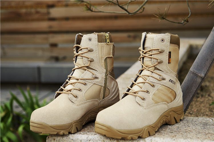 WildKing Herren High-Top Outdoor Kampfstiefel – Wasserdicht & Rutschfest B4768