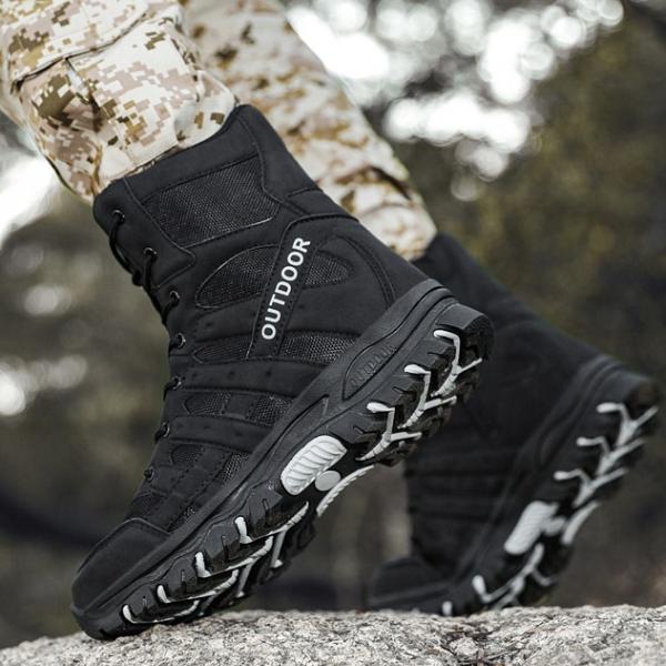 Wildking Herren High-Top Offroad-Combat-Boots A05