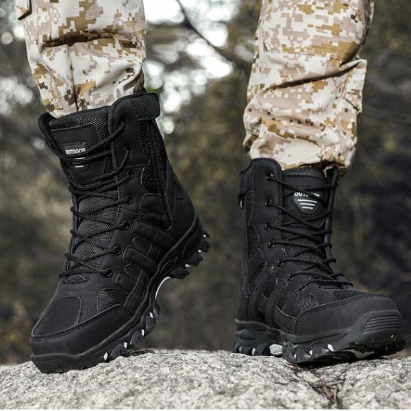 Wildking Herren High-Top Offroad-Combat-Boots A05