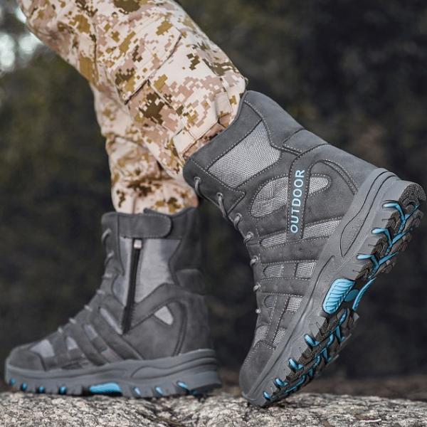 Wildking Herren High-Top Offroad-Combat-Boots A05