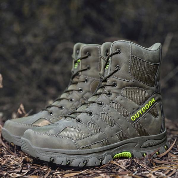 Wildking Herren High-Top Offroad-Combat-Boots A05
