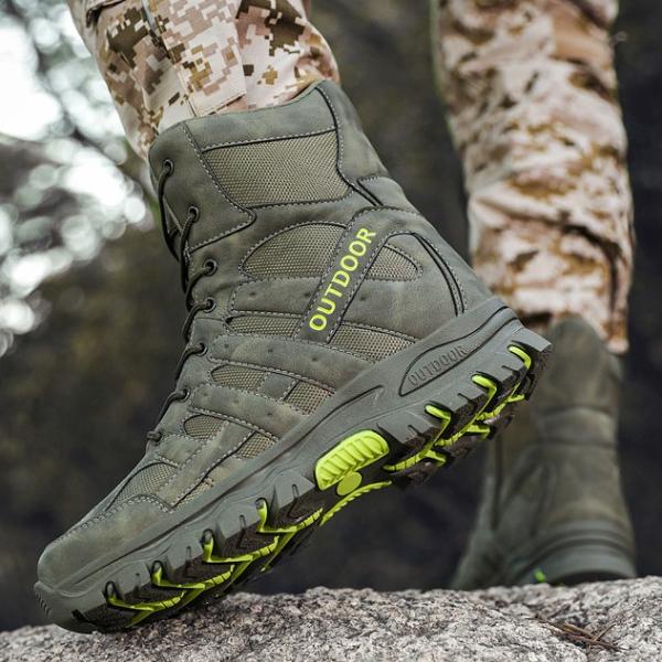 Wildking Herren High-Top Offroad-Combat-Boots A05
