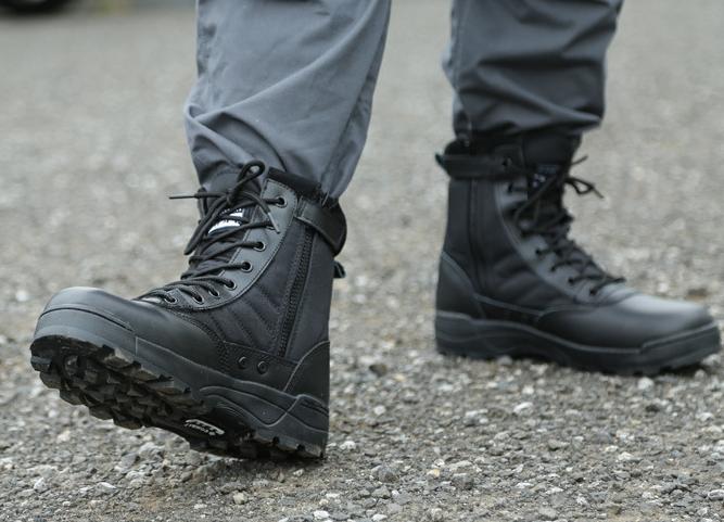 Wildking Herren High-Top Atmungsaktive Hiking Combat Boots 1115