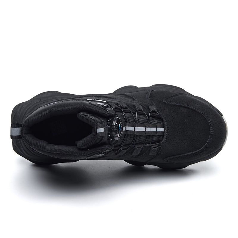 Wildking Herren Sicherheitsstiefel mit Drehverschluss – Stahlkappe & Durchtrittschutz R052