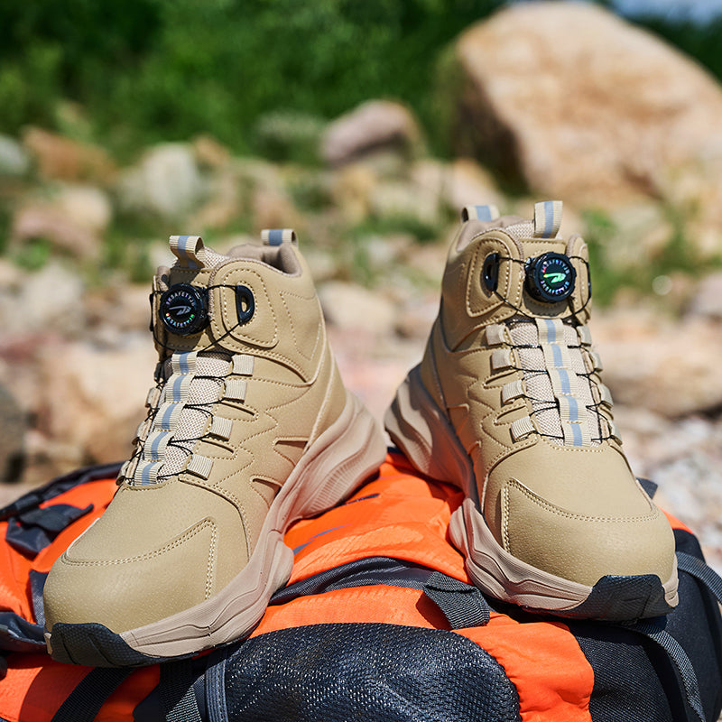 Wildking Herren Sicherheitsstiefel mit Drehverschluss – Stahlkappe & Durchtrittschutz R052