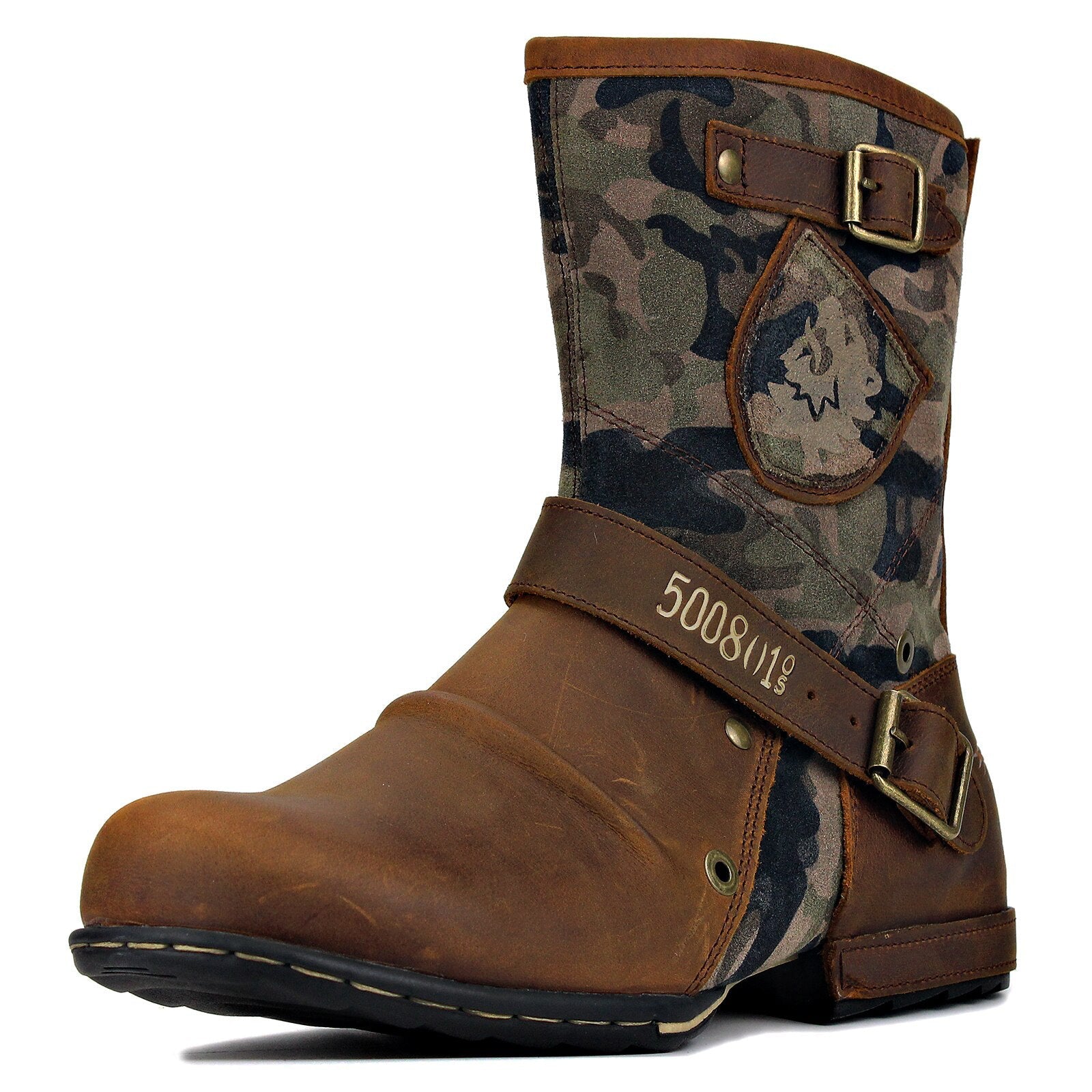 WildKing Herren Cowboy Boots 5008 – Vintage & Hochschaft