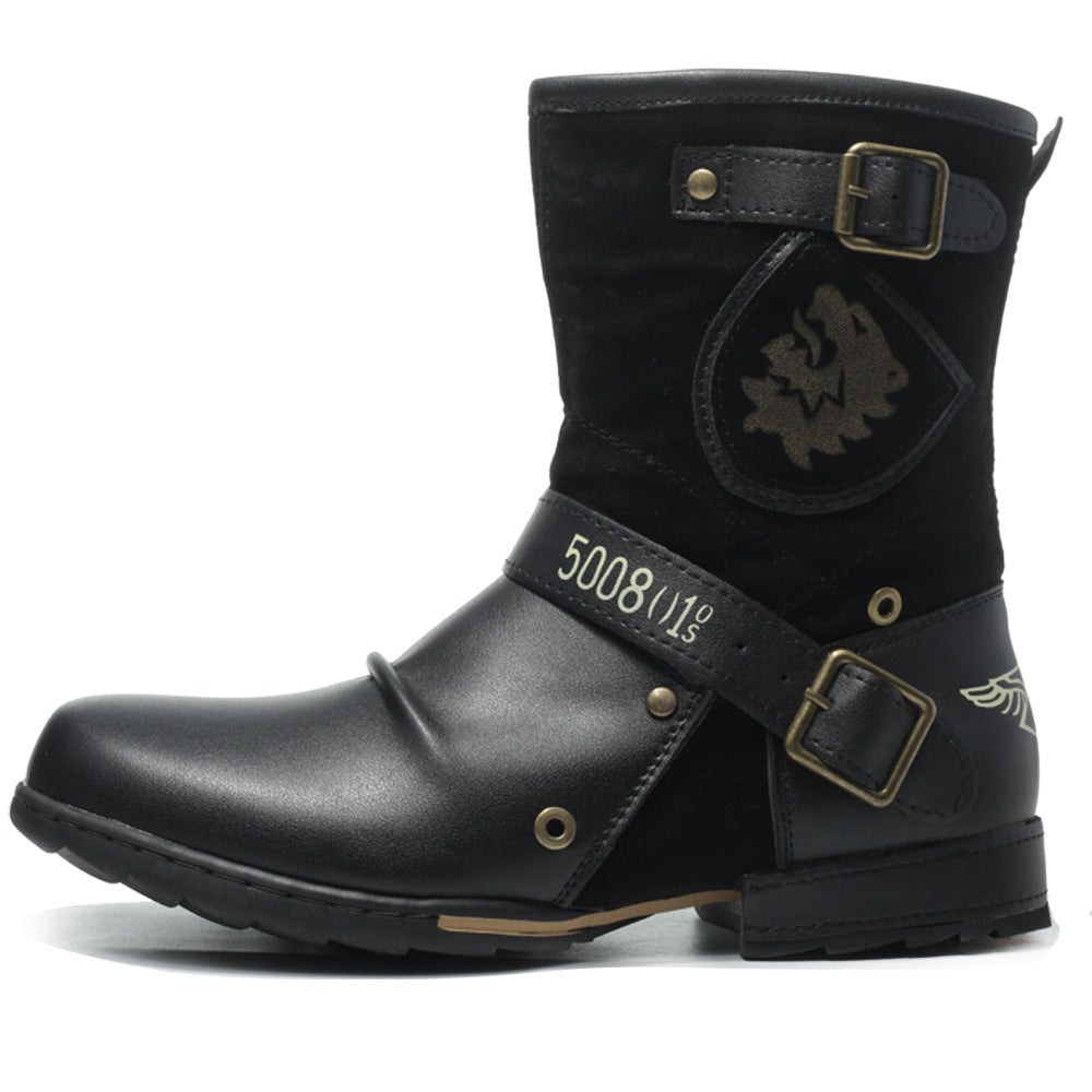 WildKing Herren Cowboy Boots 5008 – Vintage & Hochschaft