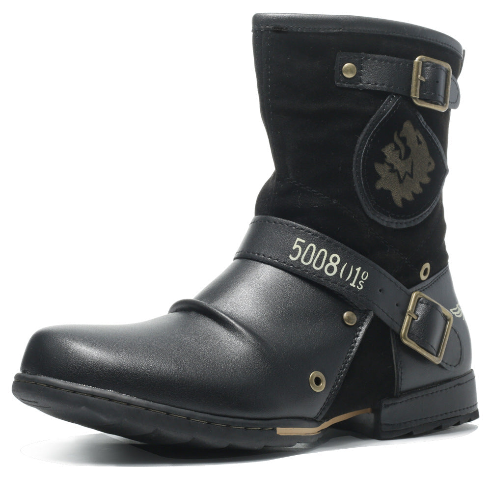 WildKing Herren Cowboy Boots 5008 – Vintage & Hochschaft