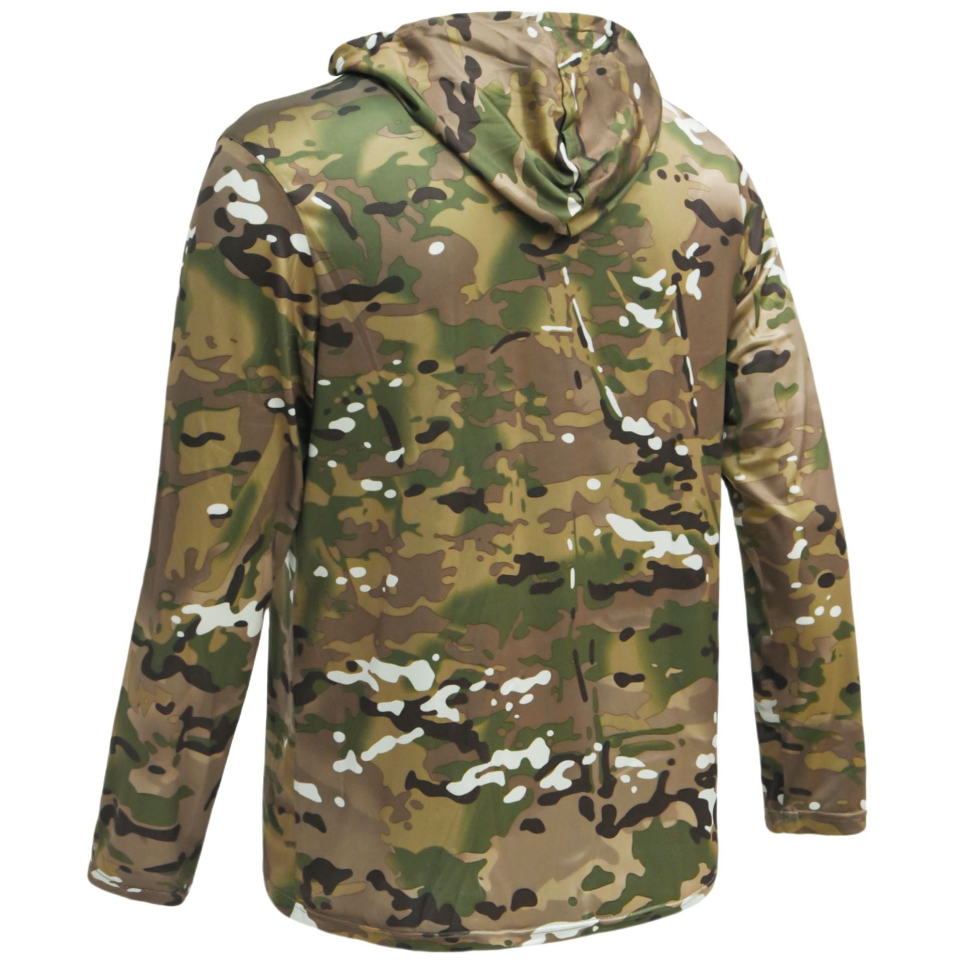 Wildking Herren Jagd- & Vogelbeobachtungs-Hoodie – Camouflage, Sonnenschutz & Schnell trocknend