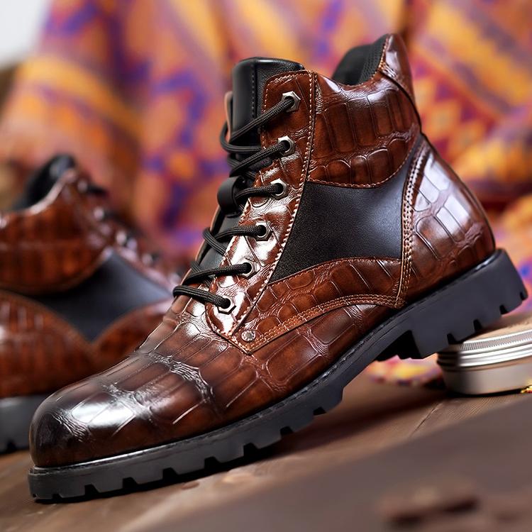 Wildking Herren Leder Business Stiefel 8807 – Eleganz trifft Komfort