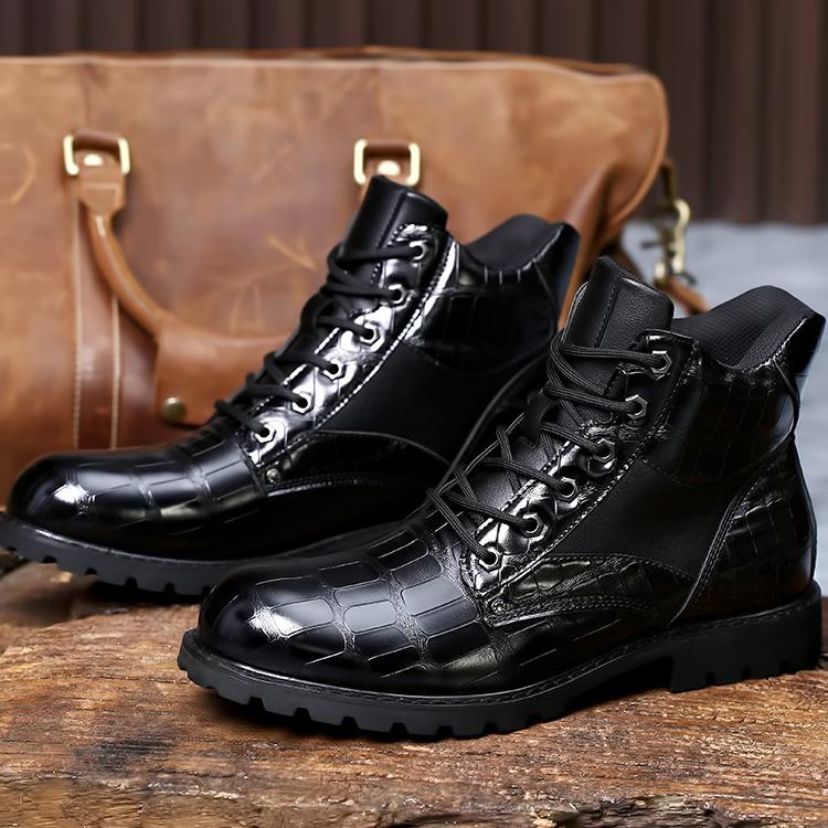 Wildking Herren Leder Business Stiefel 8807 – Eleganz trifft Komfort