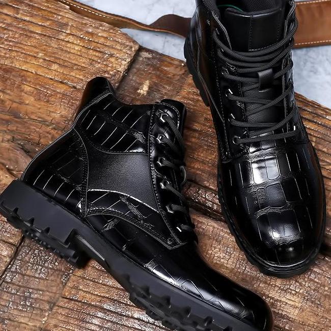 Wildking Herren Leder Business Stiefel 8807 – Eleganz trifft Komfort