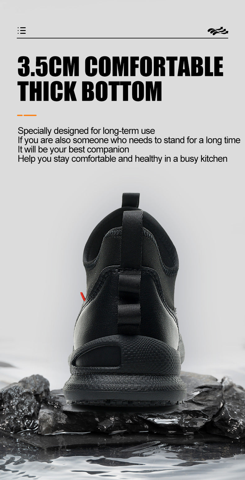Wildking Herren Kochschuhe – Leichte rutschfeste Arbeitsschuhe für Küche & Gastronomie R053