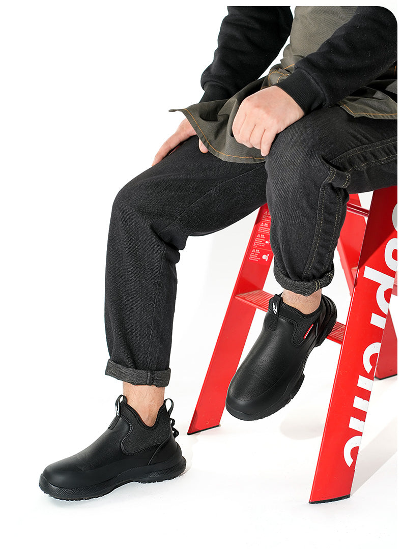 Wildking Herren Kochschuhe – Leichte rutschfeste Arbeitsschuhe für Küche & Gastronomie R053