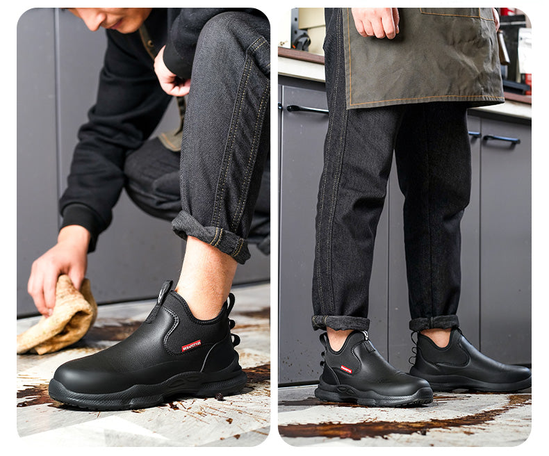 Wildking Herren Kochschuhe – Leichte rutschfeste Arbeitsschuhe für Küche & Gastronomie R053