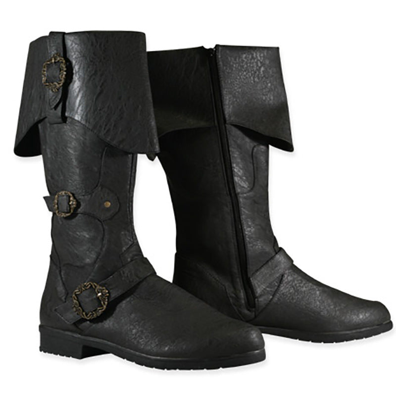 Wildking Herren Chelsea-Stiefel aus echtem Leder für Herbst und Winter B4027