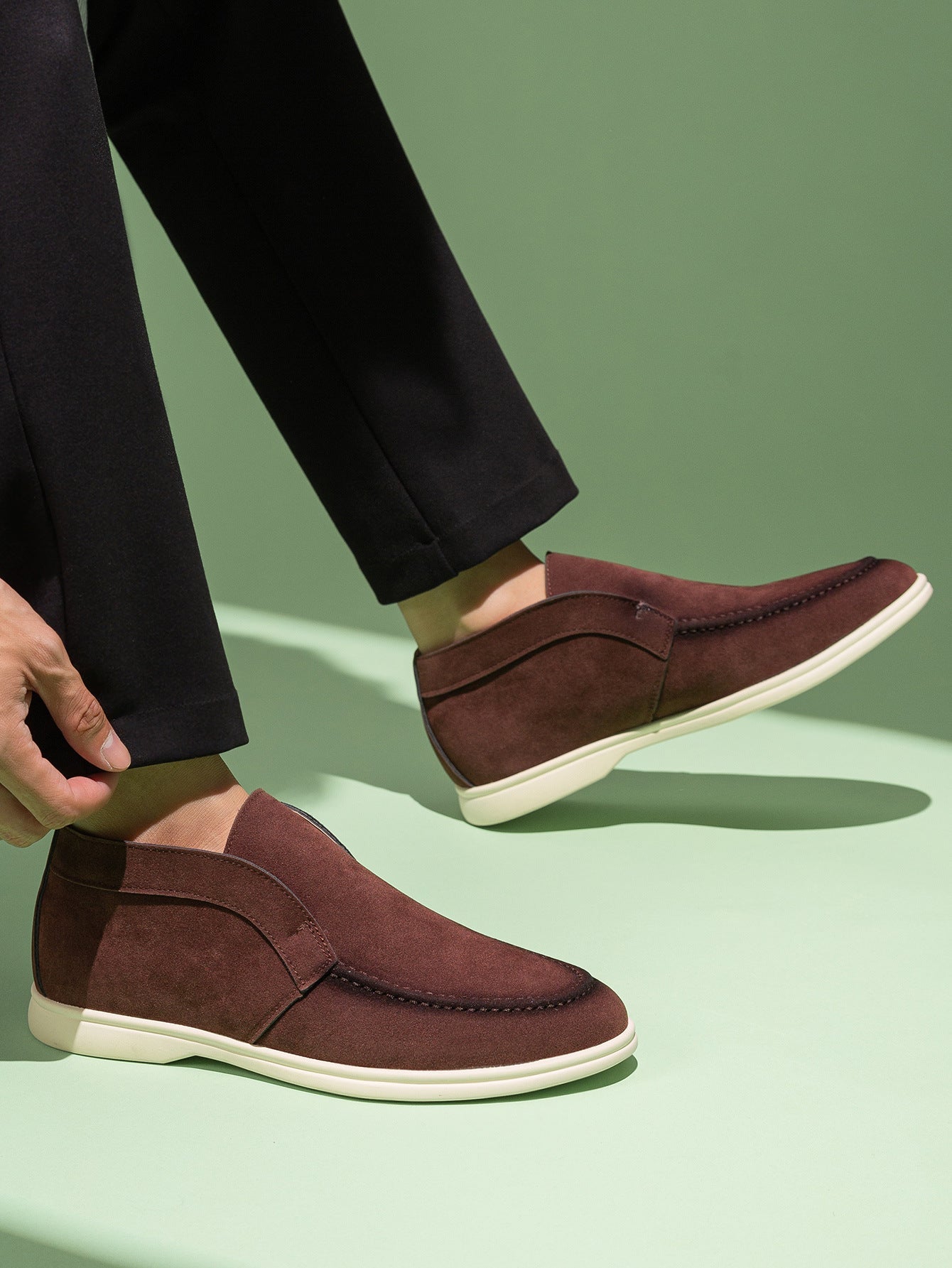 Wildking Herren Mid-Cut Rundtoe Loafers – 6607