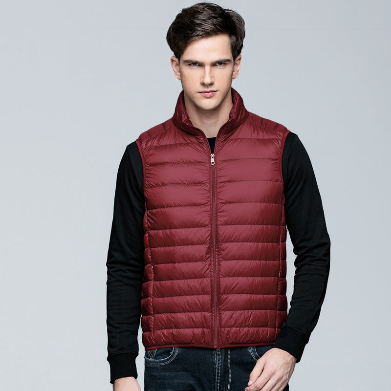 Wildking Herren Leichte Steppweste zum Verstauen – Puffer-Style Q3019