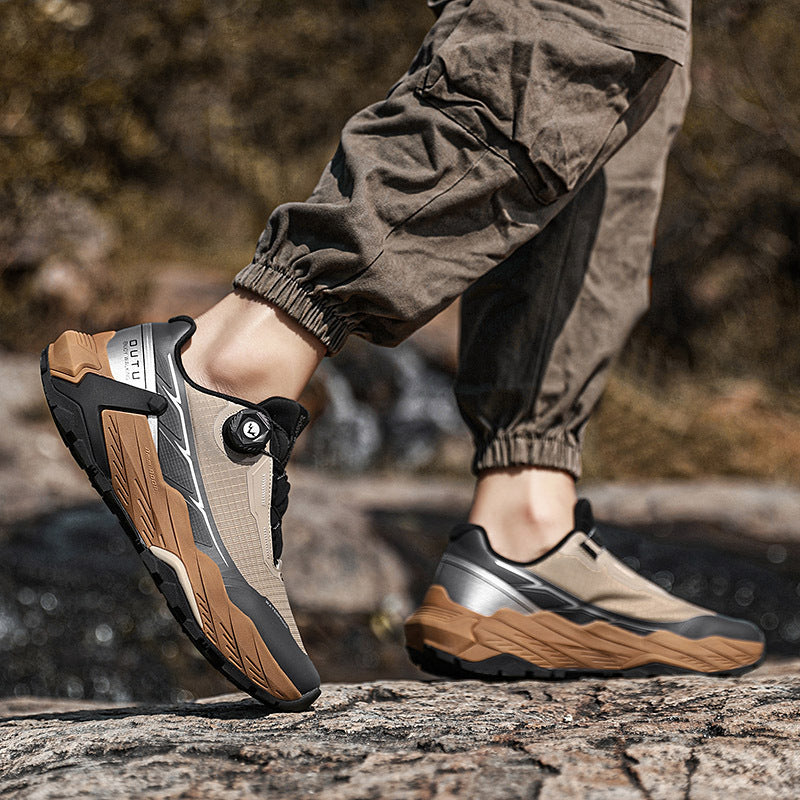 Wildking Herren Wanderschuhe mit Automatik-Schnalle A5003