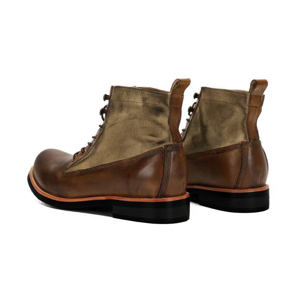WildKing Herren Chukka Boots 6079 – Retro Leder
