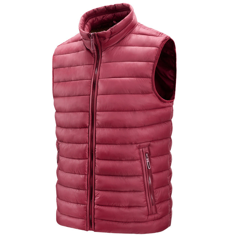 Wildking Herren Slim Fit Thermoweste mit Stehkragen Q3013