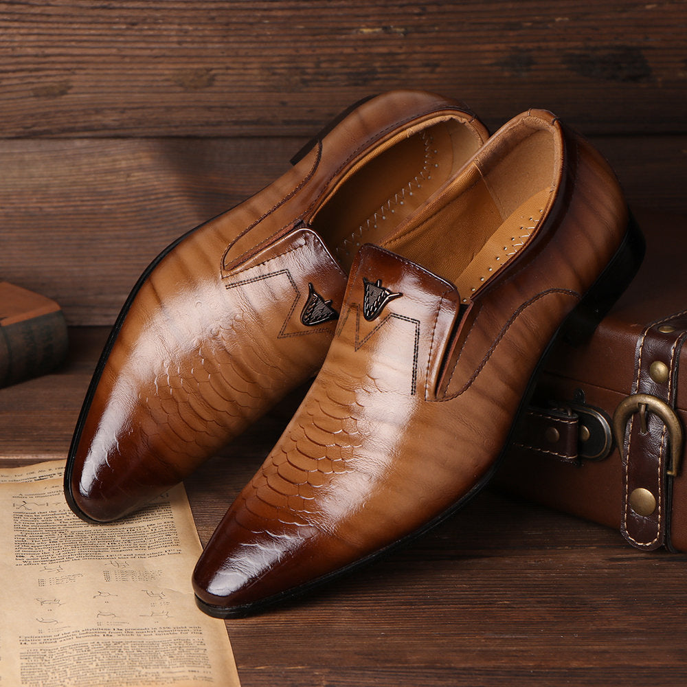 WildKing Herren Slip-On Loafers 5003 – Komfort & Vintage Business