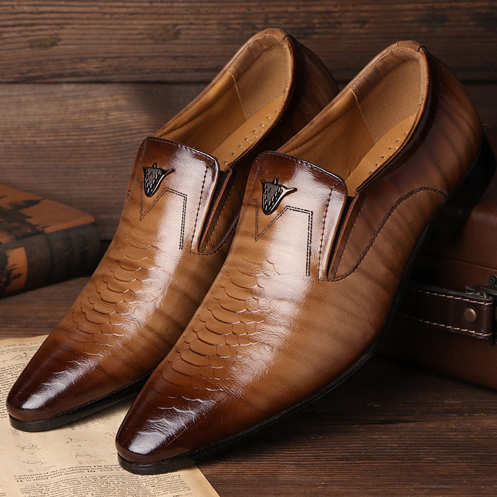 WildKing Herren Slip-On Loafers 5003 – Komfort & Vintage Business