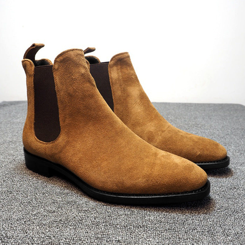 Wildking Herren Chelsea Boots aus Wildleder 4009 – Klassik trifft Komfort