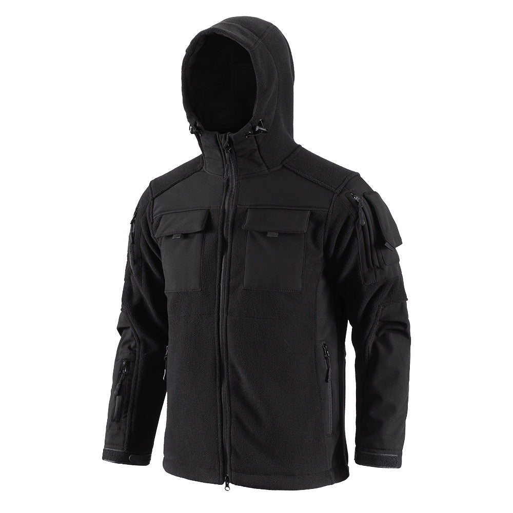 WildKing Herren Thermo-Fleecejacke mit Stauraum, Warm und Atmungsaktiv Q4536