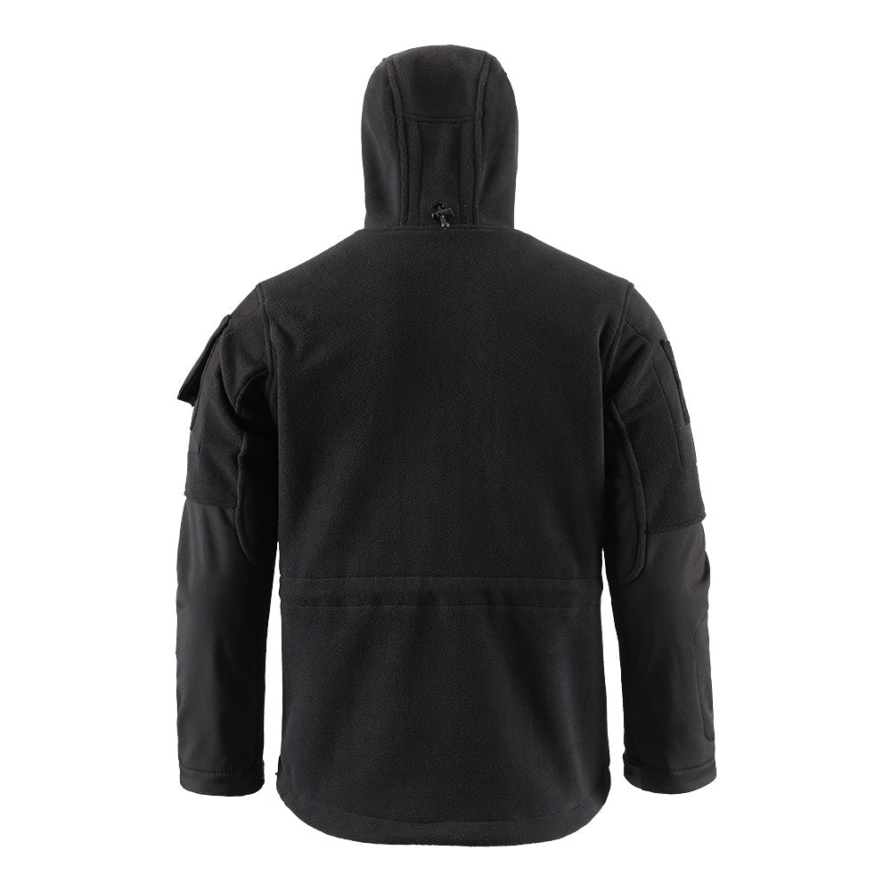 WildKing Herren Thermo-Fleecejacke mit Stauraum, Warm und Atmungsaktiv Q4536
