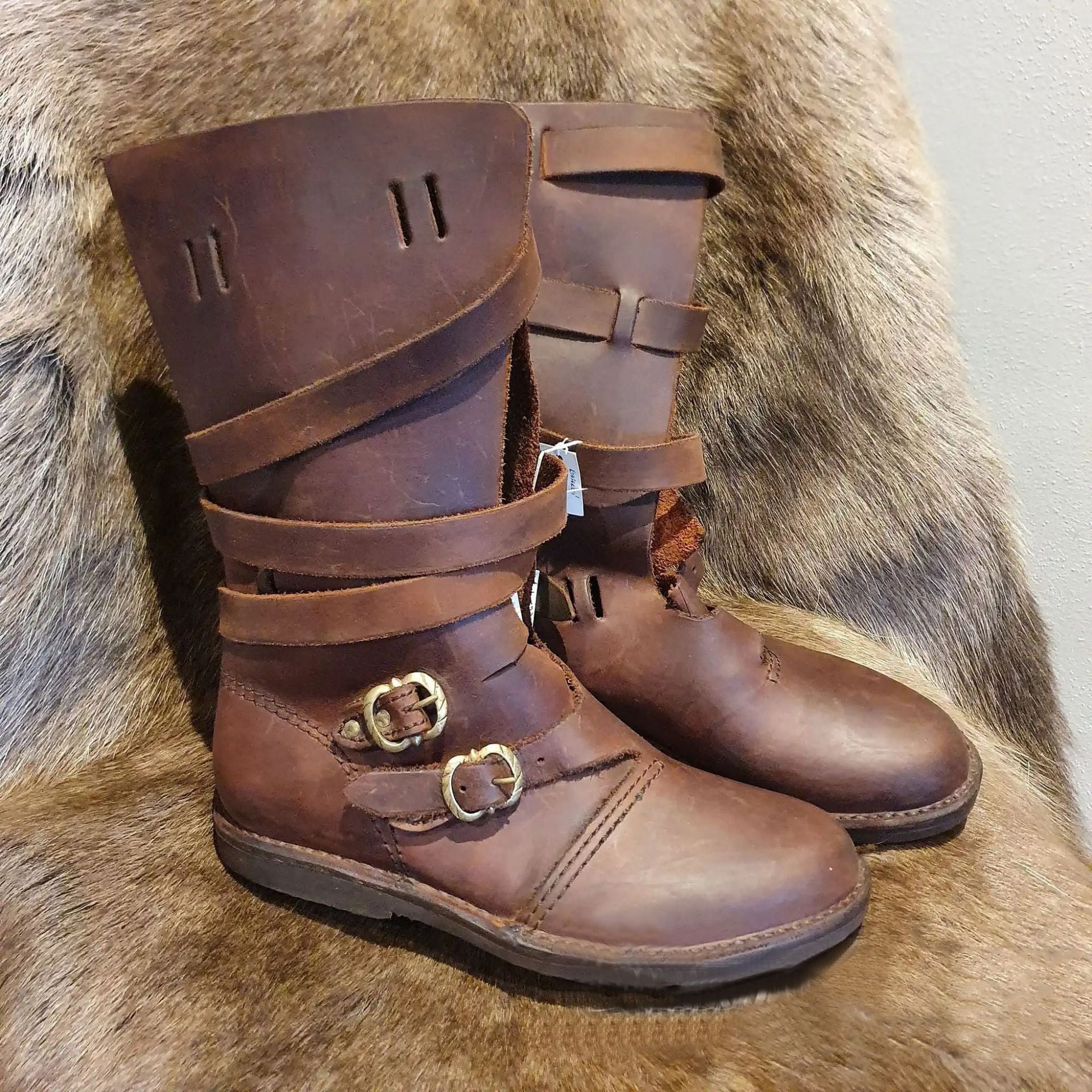 Wildking Herren Viking Medieval Renaissance Boots B1056