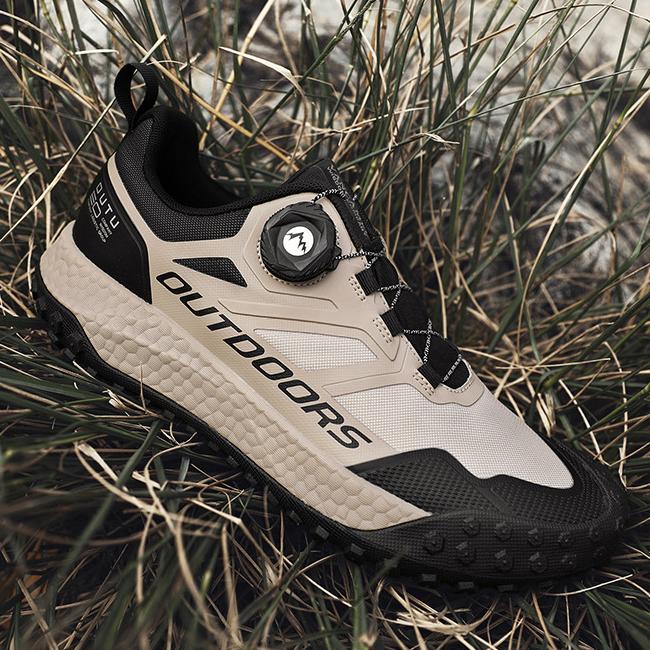 Wildking Herren Wasserdichte Wanderschuhe mit Automatik-Schnalle – Mid-Cut Modell A5001