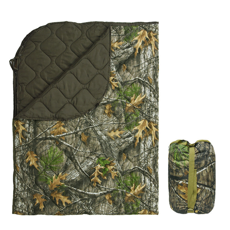 WildKing Multifunktionale Camouflage Picknick- und Campingdecke – Praktisch, Wasserabweisend & Leicht