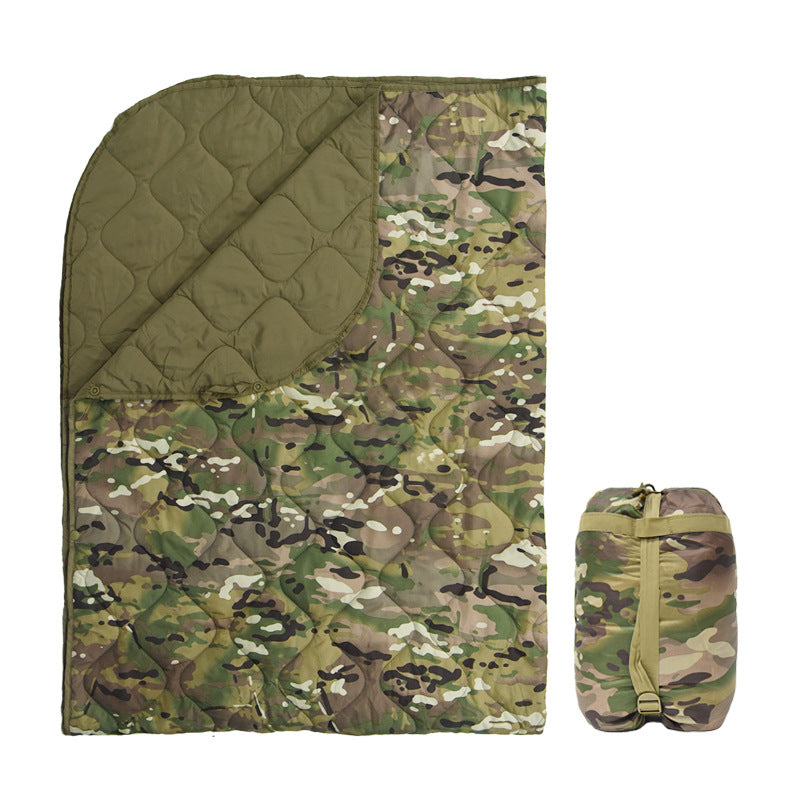 WildKing Multifunktionale Camouflage Picknick- und Campingdecke – Praktisch, Wasserabweisend & Leicht