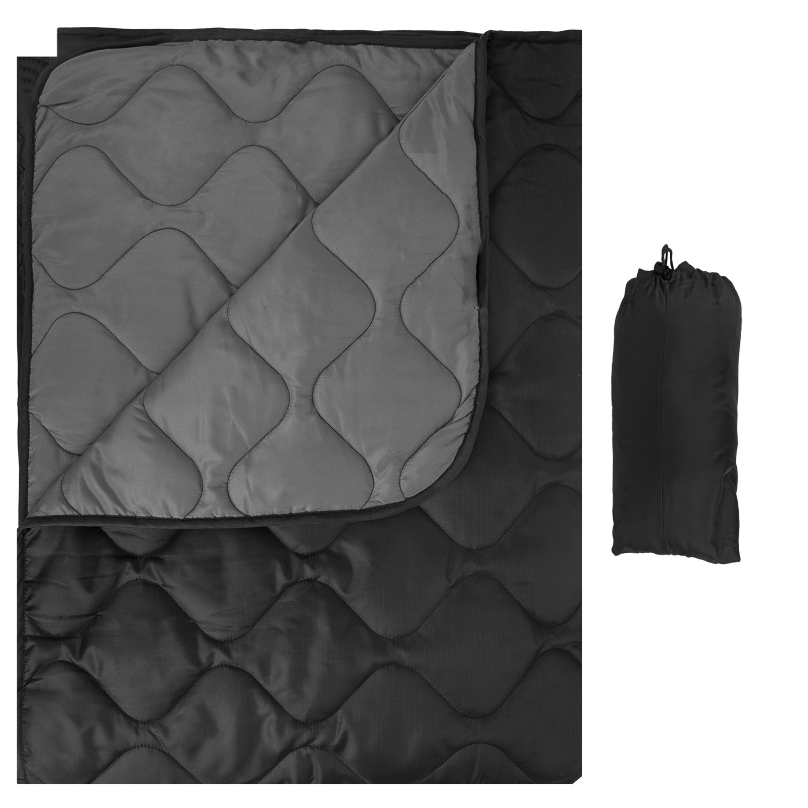 Wildking Outdoor Camping Notfall-Wärmefaltdecke – Camouflage