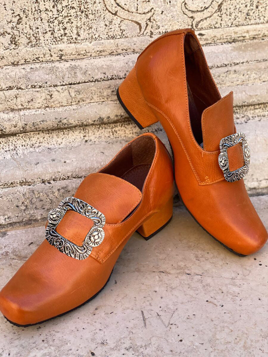 Wildking Herren Vintage 18. Jahrhundert Mittelalter Renaissance Schuhe B2006