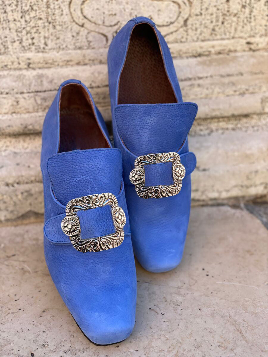 Wildking Herren Vintage 18. Jahrhundert Mittelalter Renaissance Schuhe B2006