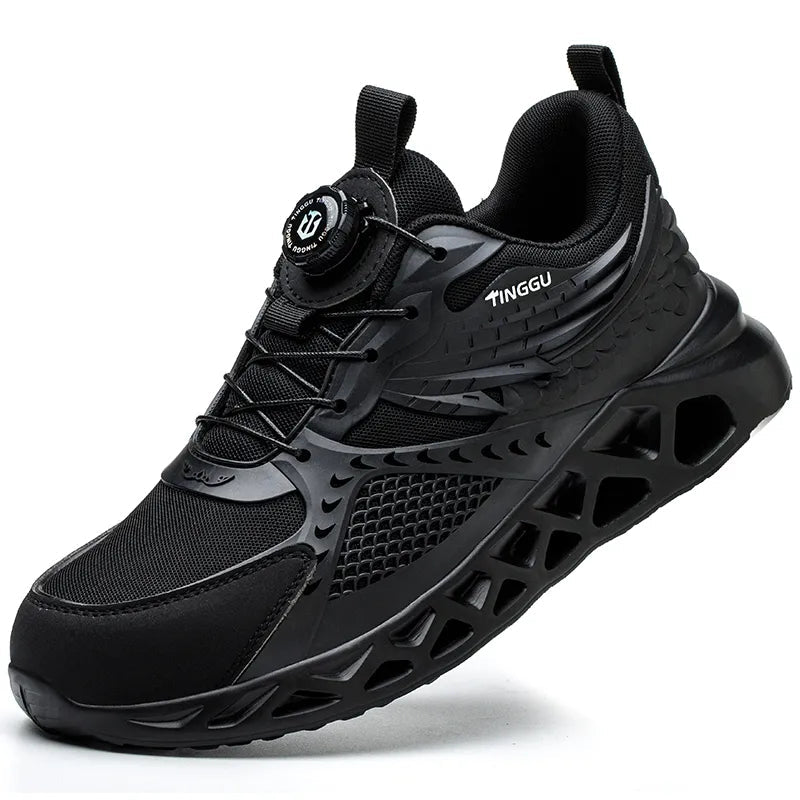 Wildking WING Steel Toe Arbeitsschuhe R034 – Stahlkappe, Elastisch & Unterstützend mit Drehverschluss