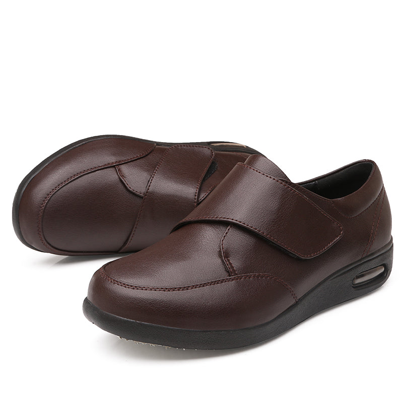 Wildking Herren Bequeme Luftgepolsterte Verstellbare Walkingschuhe D013