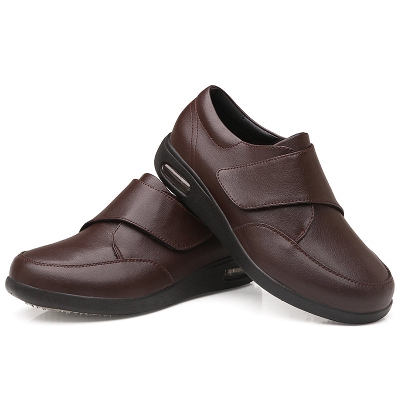 Wildking Herren Bequeme Luftgepolsterte Verstellbare Walkingschuhe D013