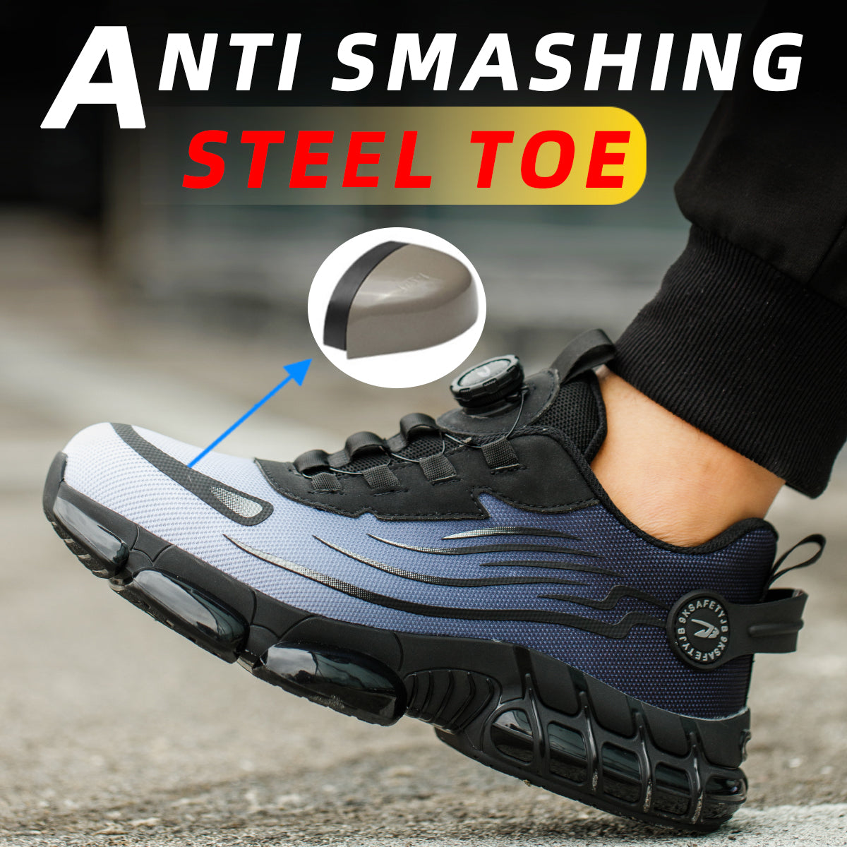 Wildking Drehknopf Sicherheitsschuhe R001