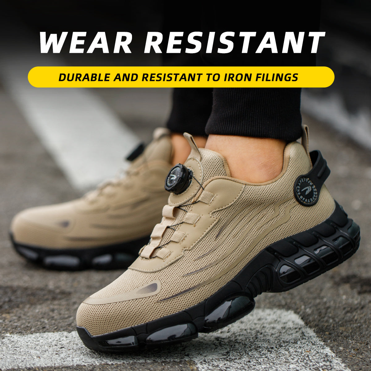 Wildking Drehknopf Sicherheitsschuhe R001