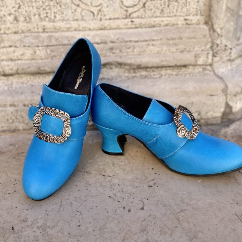 Wildking Vintage 18 Mittelalterliche Renaissance Schuhe B2002