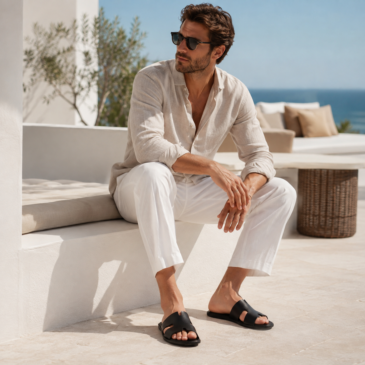 WildKing Herren Strandpantoletten B5236